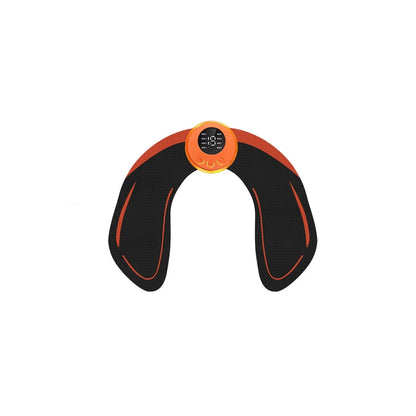 Rechargeable EMS Abdominal Trainer Muscle Stimulator Fitness Equipment - Portable Home Gym Device for Abdomen Glutes
